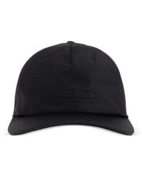 Giorgio Armani - Baseballkappe Mit Logo - Lyst