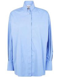 Semicouture - Long-Sleeve Buttoned Shirt - Lyst