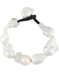 Monies - Armband Verfraaid Met Parel - Lyst