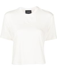 Marchesa - Dominique Cropped Jersey T-shirt - Lyst