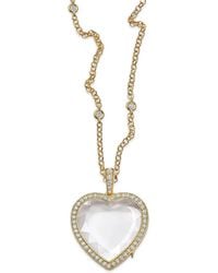 Loquet London - Heritage Diamond Locket Necklace - Lyst