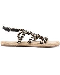 Manebí - Flat Rope Sandals - Lyst