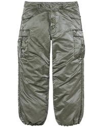 Supreme - Washed Flight Satin Cargo Pants - Lyst