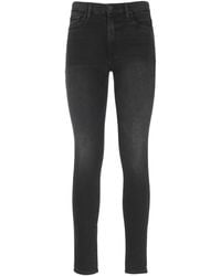 Mother - High Waisted Looker Belt-loop Five-pocket Jeans - Lyst