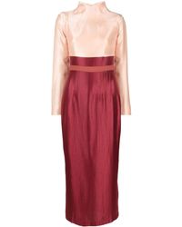 Baruni - Sahda Detachable-Sleeve Maxi Dress - Lyst