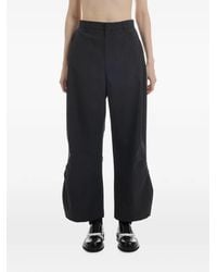 Adererror - Pleat-Detail Wide-Leg Trousers - Lyst