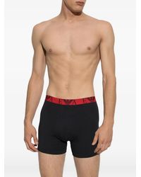 Emporio Armani - Logo-Waistband Boxers (Set Of Three) - Lyst
