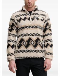 Columbia - Geometric Patterned Zip Sweater - Lyst
