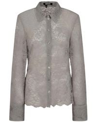 ROTATE BIRGER CHRISTENSEN - Lace Shirt - Lyst