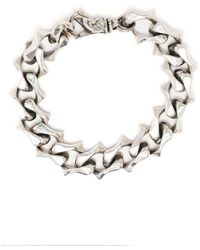 Emanuele Bicocchi - Sharp Link Chain Bracelet - Lyst