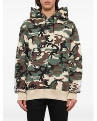 Mastermind Japan - Camo-Print Logo-Embroidered Hoodie - Lyst