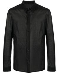 SAPIO - Semi-sheer Cotton Shirt - Lyst