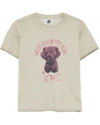 Izzue - T-Shirt En Coton À Imprimé Graphique - Lyst