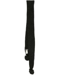 Yohji Yamamoto - Sciarpa Con Pompon - Lyst