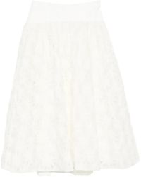 Jonathan Simkhai - Floral Midi Skirt - Lyst