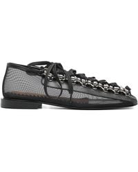 Toga - Mesh Flat Pumps - Lyst