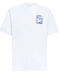 CASABLANCA - Heat Map Logo Crew-Neck T-Shirt - Lyst