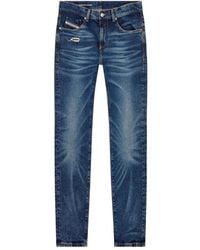 DIESEL - D-Strukt Slim-Fit Jeans - Lyst