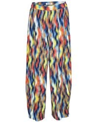 Henrik Vibskov - O Pants Plissé-Effect Palazzo Pants - Lyst