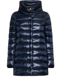 Herno - Amelia ハイネック キルティングコート - Lyst