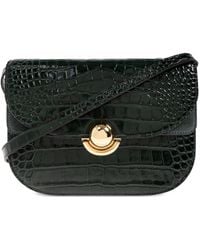 Furla - Small Sfera Crocodile-Effect Cross Body Bag - Lyst