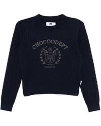Chocoolate - Trui Met Geborduurd Logo - Lyst
