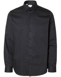 SELECTED - Camicia Aderente - Lyst
