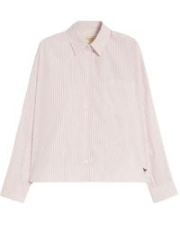 Weekend by Maxmara - Striped Pocket Shirt - Lyst