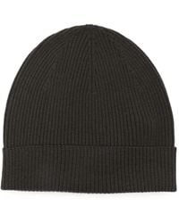 Rick Owens - Ribbed-Knit Beanie Hat - Lyst