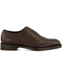 Ferragamo - Tramezza Leather Oxford Shoes - Lyst