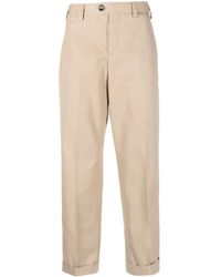 PT Torino - Pressed-Crease Chino Trousers - Lyst