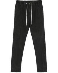 PT Torino - Broek Met Visgraatpatroon - Lyst