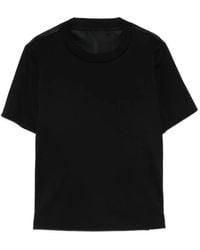 Sacai - Cotton T-Shirt - Lyst