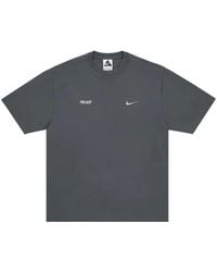 Palace - X Nike Font Swoosh Logo-Print T-Shirt - Lyst