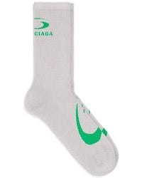 Balenciaga - Loop Sports Icon Socks - Lyst