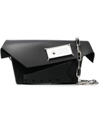 Maison Margiela - Snatched Leather Shoulder Bag - Lyst