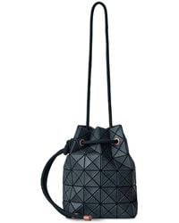 Issey Miyake - Wring Denim Geometric-Panel Shoulder Bag - Lyst