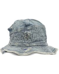 Kapital - Strukturierte Mütze Im Distressed-Look - Lyst