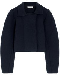 Lemaire - Vilten Jack Met Dubbele Rij Knopen - Lyst