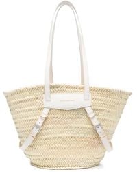 Givenchy - Voyou Medium Rafia Basket Bag - Lyst