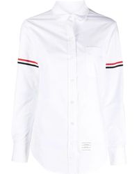 Thom Browne - Rwb ストライプ シャツ - Lyst