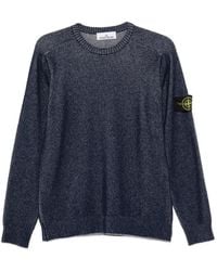 Stone Island - Cotton Crew Neck - Lyst