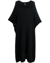 Rick Owens - Kleid mit rundem Ausschnitt - Lyst