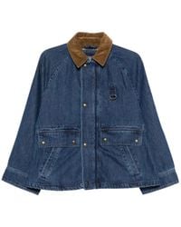 Polo Ralph Lauren - Corduroy-Collar Denim Jacket - Lyst