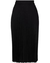 Off-White c/o Virgil Abloh - High-Waisted Pleated Skirt - Lyst