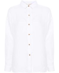 Barbour - Hampton Linen Shirt - Lyst