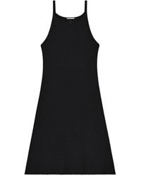 Courreges - Ribgebreide Jurk - Lyst