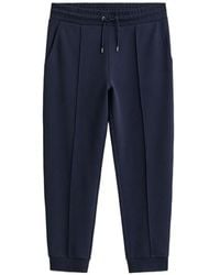 GANT - Pintuck-Detail Track Pants - Lyst