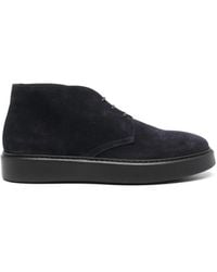 Doucal's - Lace-Up Suede Chukka Boots - Lyst