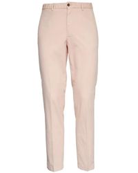 Briglia 1949 - Elasticated Waist Cotton Trousers - Lyst